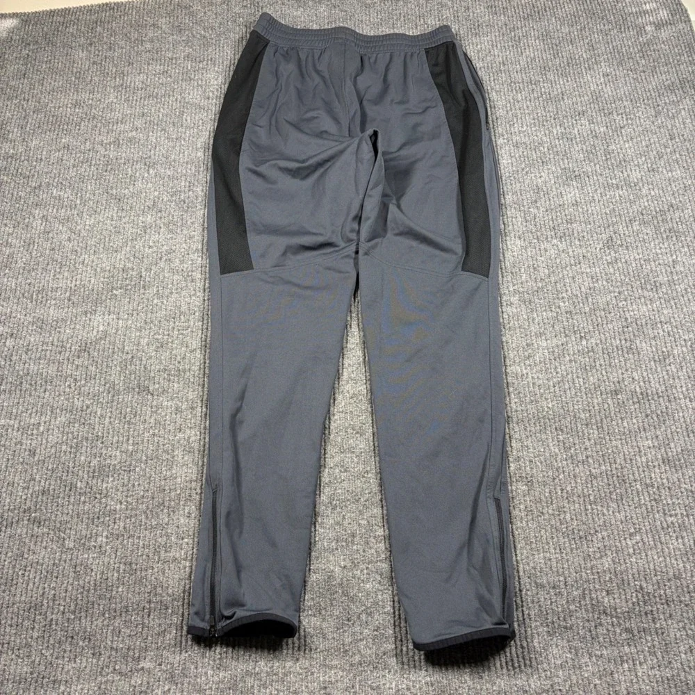 Under Armour Pants Mens M Gray Loose Fit Jogger Pants Ankle Zip Activewear